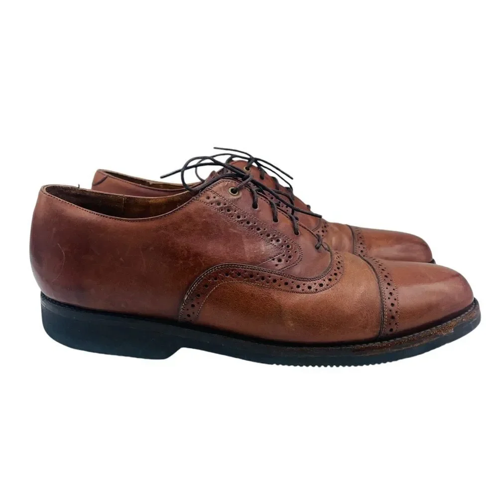 Johnston & Murphy Oxford Shoes Men's 9 1/2 Cap Toe 